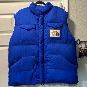 GUCCI NORTH FACE PUFFY VEST
